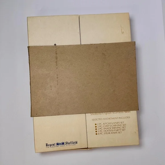 Vintage Regent Sheffield 19-Piece “Treasure Chest” Cutlery Set Stainless Steel - Picture 12 of 12